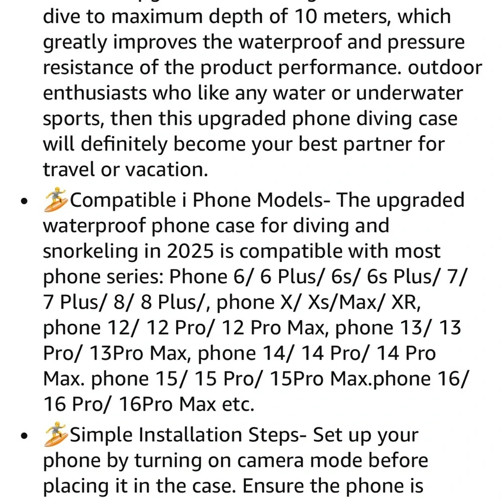 Waterproof Phone Case
